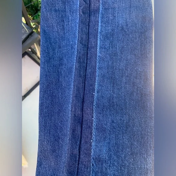 👖🌼2 for $45🌼👖 NWT Classic Relaxed fit Straight Leg Tuxedo Jeans in Dark Blue - Picture 9 of 10